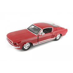 Maisto Ford Mustang GT 1967 Piros autó fém modell (1:24) (10131260RD)