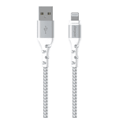 Energizer USB-A apa - Lightning apa 2.0 Adat és töltőkábel - Fehér (2m) (3492548231812)