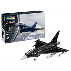 REVELL Eurofighter Typhoon RAF vadászrepülőgép műanyag modell (1:144) (03796)