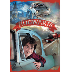 Clementoni Supercolor Varázslóvilág Harry Potter és a repülő autó - 104 darabos puzzle (25724)