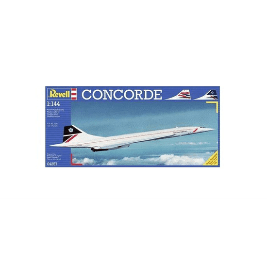 REVELL Concorde British Airways repülőgép műanyag modell (1:144) (MR-4257)