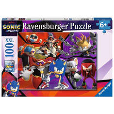 Ravensburger Sonic világa - 100 darabos XXL puzzle (13383)
