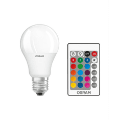LEDVANCE Osram Star+ Retrofit LED körte izzó 9W 806lm 2700K E27 - RGBW (4058075430754)