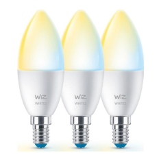 WiZ 8720169075696 intelligens fényerő szabályozás Intelligens izzó Fehér 4,9 W (929002448733)