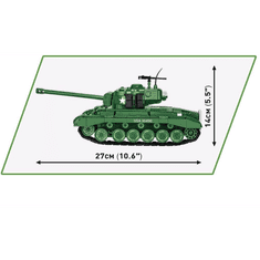 M26 Pershing T26E3 tank műanyag modell (1:28) (2564)