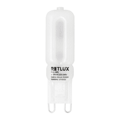Retlux RLL 460 LED izzó 3,3W 330lm 3000K G9 - Meleg fehér (RLL 460)