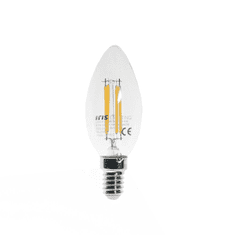 Iris Filament FLCT35 Candle LED izzó 4W 360lm 3000K E14 - Meleg fehér (ILFCBE14FLC354W3000K)