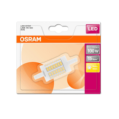 Osram Star LED ceruza izzó 11,5W 1521lm 2700K R7s - Meleg fehér (4058075138483)