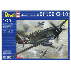 REVELL Messerschmitt Bf 109 G-10 vadászrepülőgép műanyag modell (1:72) (MR-4160)