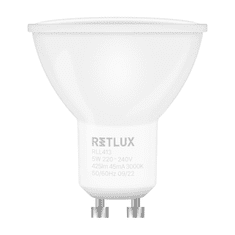 Retlux RLL 413 LED Spot izzó 5W 425lm 3000K GU10 - Meleg fehér (RLL 413)