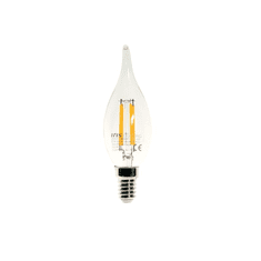 Iris Filament FLCT35 Longtip LED izzó 4W 360lm 3000K E14 - Meleg fehér (ILBLE14FLCT354W3000K)