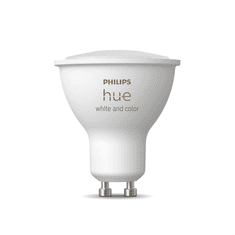 PHILIPS Hue White and colour ambience 8719514339880A intelligens fényerő szabályozás Intelligens izzó Bluetooth Fehér 5,7 W (8719514339880)