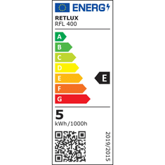Retlux RFL 400 LED izzógyertya 5W 550lm 3000K E14 - Meleg fehér (RFL 400)