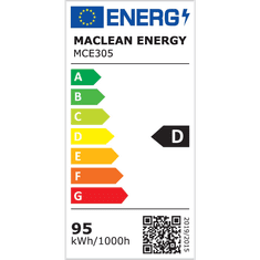 Maclean MCE305 LED 95W 13000lm Izzó - Hideg fehér