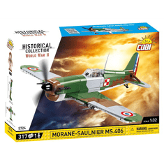 Cobi Morane-Saulnier MS.406 repülőgép műanyag modell (1:35) (5724)