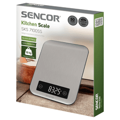 SENCOR SKS 7100SS Digitális konyhai mérleg (SKS 7100SS)