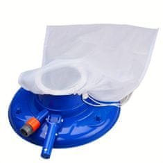 Vixson Medence porszívó kültéri medence tisztításához, vízi porszívó	otthoni medencéhez 25.7 cm, kék | POOLOOVER 