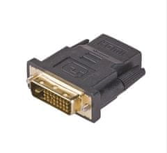 Akyga átalakító DVI-M 24+1/HDMI-F/ABS/fekete