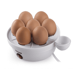 Tristar EK-3074 tojásfőző gép 7 tojás 350 W Átlátszó, Fehér (EK-3074)