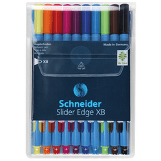 Schneider Slider Edge XB Kupakos Golyóstoll készlet - 0.7 mm / Vegyes színek (10 db) (152290)