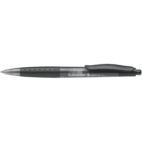 Schneider Gelion 1 Nyomógombos Zseléstoll - 0.4mm / Fekete (101001)