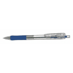 Zebra Tapli Clip ECO nyomógombos golyóstoll - 0,21 mm / Kék (38332-10)
