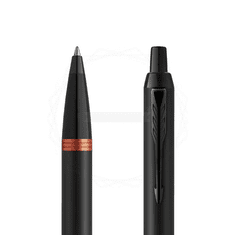 Parker Royal Im Professionals Vibrant Nyomógombos golyóstoll fekete/narancs - 1mm / Kék (7010607001)