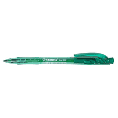 Stabilo Liner 308 Nyomógombos golyóstoll - 0,38 mm / Zöld (308F1036)
