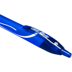 Bic Gel-ocity Quick Dry Nyomógombos zseléstoll - 0.3mm / Kék (950442)