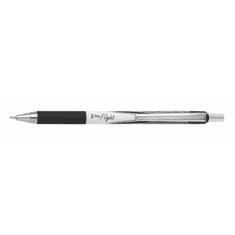 Zebra Z-Grip Flight nyomógombos golyóstoll - 0.34mm / Fekete (13301)