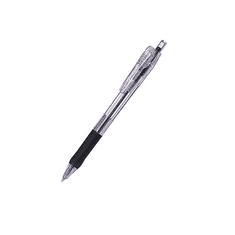 Zebra Tapli Clip ECO nyomógombos golyóstoll - 0,21 mm / fekete (38331-10)
