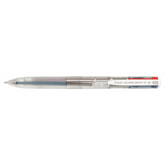 Pilot Super Grip G Nyomógombos Áttetsző Golyóstoll - 0.27mm / Négyszínű (BPKGG-35M-NC)