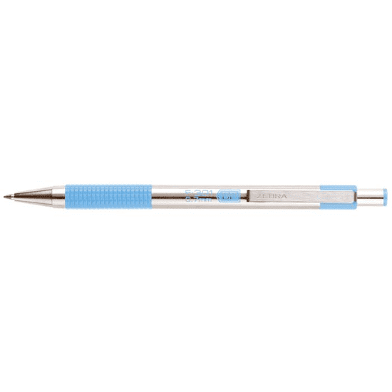 Zebra F-301 Nyomógombos golyóstoll - 0.24 mm/Kék (Kék) (90702)