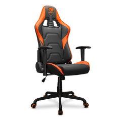 Cougar Armor Elite Gamer szék - Fekete/Narancssárga (CGR-ARMOR ELITE-O)