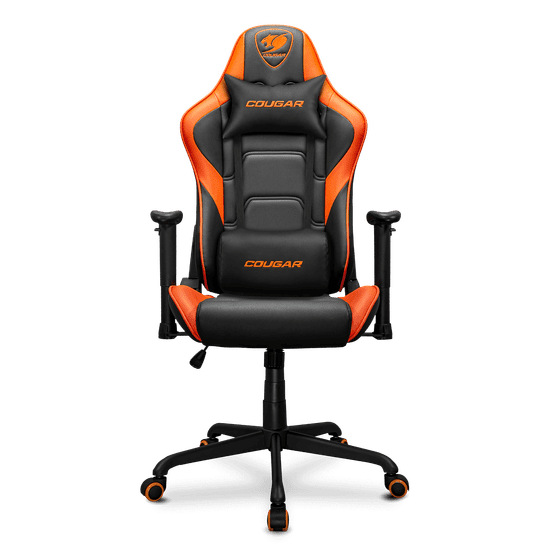 Cougar Armor Elite Gamer szék - Fekete/Narancssárga (CGR-ARMOR ELITE-O)