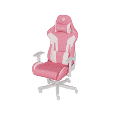 Natec Genesis Nitro 710 Eco bőr Gamer szék - Rózsaszín/Fehér (NFG-1929)
