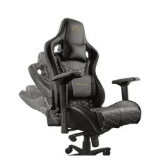 Trust GXT 712 Resto Pro Univerzális gamer szék Fekete, Sárga (23784)
