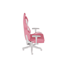 Natec Genesis Nitro 710 Eco bőr Gamer szék - Rózsaszín/Fehér (NFG-1929)