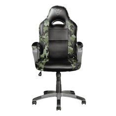 Trust GXT 705C Ryon Univerzális gamer szék Párnázott ülés Fekete, Terepszínű (24003)