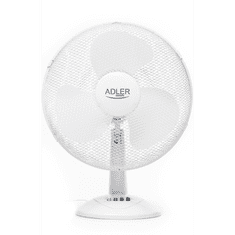 Adler AD 7304 Asztali ventilátor - Fehér (AD 7304)