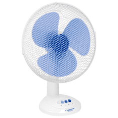 Bestron DDF35W Asztali ventilátor - Fehér/Kék (DDF35W)