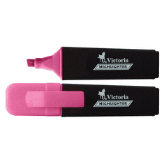 Victoria Color 100 1-5mm Szövegkiemelő - Rózsaszín