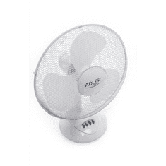 Adler AD 7303 Asztali ventilátor - Fehér (AD7303)