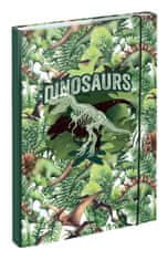 BAAGL Mappák iskolai füzetekhez A4 Dinoszauruszok