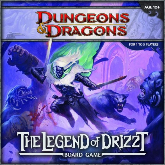Wizards Dungeons & Dragons: The Legend of Drizzt stratégiai társasjáték (ESD26414)