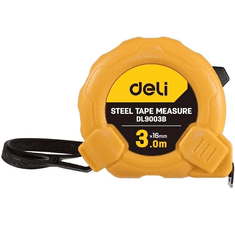 Deli Tools mérőszalag 3m / 16mm sárga (EDL9003B)