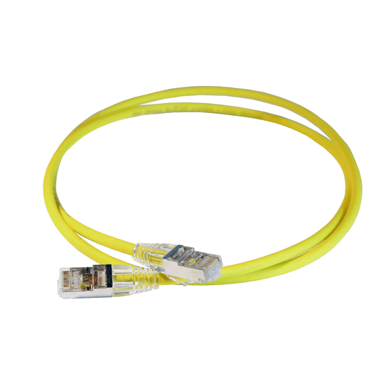 LEGRAND UTP CAT6a Patch kábel 1m - Sárga (051551)