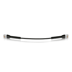 Ubiquiti UniFi UTP CAT6 Patch kábel 0.22m - Fekete (UC-PATCH-RJ45-BK)