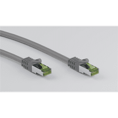 Goobay S/FTP CAT8.1 Patch kábel 5m - Szürke (61118)