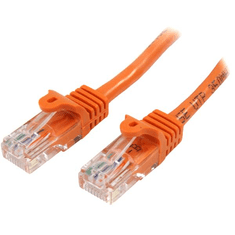 Startech StarTech.com 45PAT50CMOR hálózati kábel Narancssárga 0,5 M Cat5e U/UTP (UTP) (45PAT50CMOR)